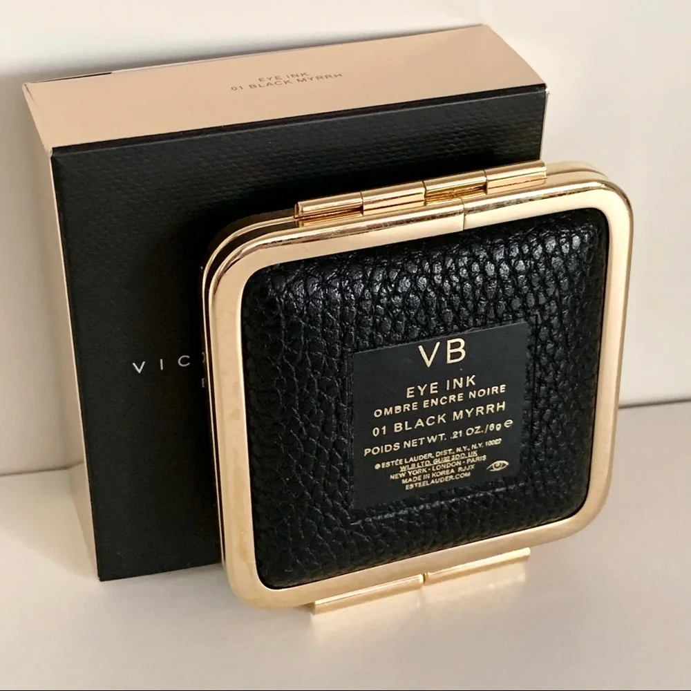 Victoria Beckham leather compact shadow